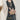 Grey Chiffon Sequins Work Palazzo Dress