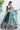 Sequins Work Green Bridal Lehenga In Georgette Fabric with Designer Choli