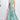 Turquoise Blue Net Sangeet Wear Lehenga Choli With Sequins Work