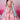 Pink Silk Sangeet Wear Sequins Work Chaniya Choli