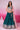 Sequins Work Teal Satin Reception Wear Lehenga Choli