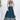 Lovely Navy Blue Color Sequins Work On Chiffon Fabric Lehenga Choli