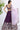 Embellished Sequins Work On Purple Color Chiffon Fabric Lehenga Choli