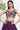Embellished Sequins Work On Purple Color Chiffon Fabric Lehenga Choli