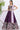 Embellished Sequins Work On Purple Color Chiffon Fabric Lehenga Choli