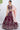 Awesome Sequins Work On Georgette Fabric Burgundy Color Lehenga Choli