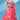 Organza Fabric Occasion Wear Printed Work Lehenga In Pink With Blouse