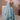 Organza Cyan Designer Lehenga With Printed Work And Mesmeric Blouse