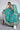 Organza Sangeet Wear Lehenga Choli In Sea Green With Printed Work