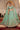 Sea Green Color Tissue Fabric Bridal Lehenga Choli