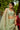 Sequins Embroidered Lime Green Wedding Lehenga In Chiffon With Designer Choli