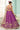 Georgette Embroidered Purple Wedding Wear Lehenga Choli With Dupatta