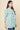 Readymade Captivating Sea Green Color Short Cotton Kurti