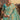 Cyan Color Border Work On Chiffon Fabric Beatific Saree