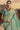 Cyan Color Border Work On Chiffon Fabric Beatific Saree