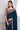 Appealing Border Work On Silk Fabric Saree In Navy Blue Color
