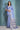 Delightful Blue Zari Weaving Border Work Raw Silk Function Wear Saree