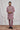 Pink Function Wear Fancy Fabric Readymade Kurta Pyjama With Jacket For Men