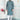 Art Silk Fabric Teal Festive Wear Readymade Kurta With Aligadhi Pant For Men