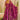 Elegant Magenta Printed Readymade Anarkali Suit With Dupatta