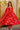 Fancy Red Floor Length Readymade Anarkali Kurta Set For Girls