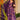 Rayon Purple Printed Readymade Anarkali Dress