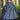 Vibrant Blue Ethnic Bandhani Print Anarkali Kurta Set With Flared Palazzo
