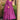 Magenta Traditional Bandhani Print Flared Anarkali Kurta With Palazzo