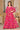 Function Wear Georgette Fabric Rani Color Captivating Readymade Kids Gown