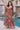 Kids Girls Multi Color Digital Printed Rayon Gown For Festive Wear