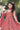 Kids Muslin Pink Printed Anarkali Suit For Girls