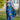 Exclusive Blue Silk Printed Bliss Drape Saree