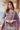 Purple Chinon Punjabi Palazzo Set With Dupatta