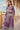 Purple Chinon Punjabi Palazzo Set With Dupatta