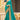 Banglori Silk Fabric Cyan Color Excellent Saree With Border Work