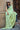 Attractive Printed Satin Crepe Silk Saree In Sea Green Color