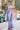 Art Silk Fabric Multi Color Patterned Saree With Printed Work