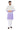 Reception Wear Attractive Fancy Fabric Readymade Men Kurta Pyjama In White And Purple Color
