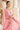 Peach Color Net Fabric Ravishing Sequins Work Lehenga