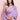 Lavender Embroidery Border Work Georgette Saree With Blouse