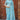 Incredible Embroidered Work On Chiffon Fabric Cyan Color Saree