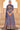 Classic Navy Blue Color Embroidered Readymade Long Gown With Dupatta
