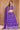 Excellent Organza Fabric Purple Color Lehenga