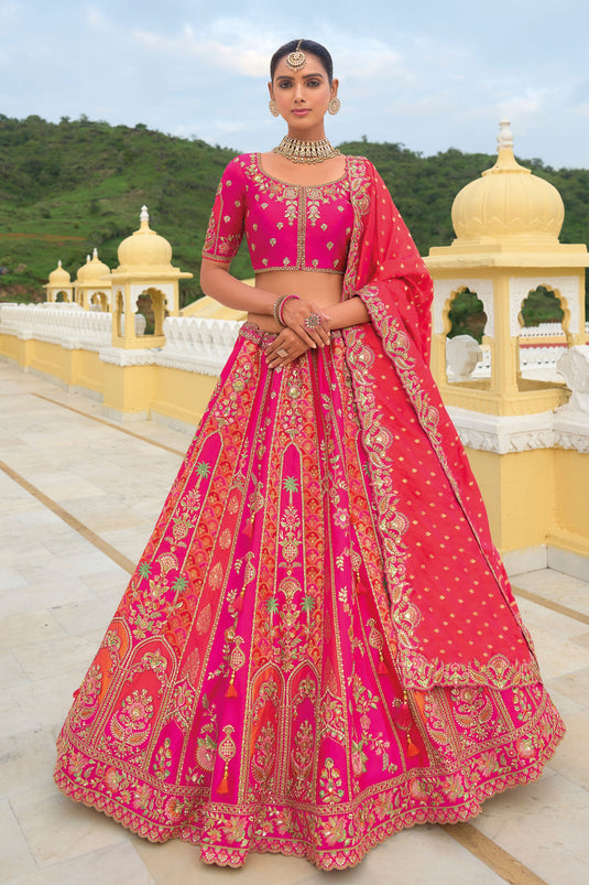 Blossom Rani Heavy Embroidered Bridal Lehenga Choli