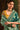 Teal Color Crepe Silk Fabric Engaging Saree With Weaving Work