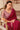 Red Georgette Party Style Lace Work Saree With Designer Blouse