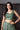 Ruby Green Pure Organza Silk Printed Lehenga Choli