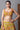Attractive Organza Fabric Yellow Color Embroidered Readymade Lehenga