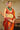 Jacquard Elegance On Orange Color Banarasi Silk Saree