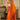 Jacquard Elegance On Orange Color Banarasi Silk Saree